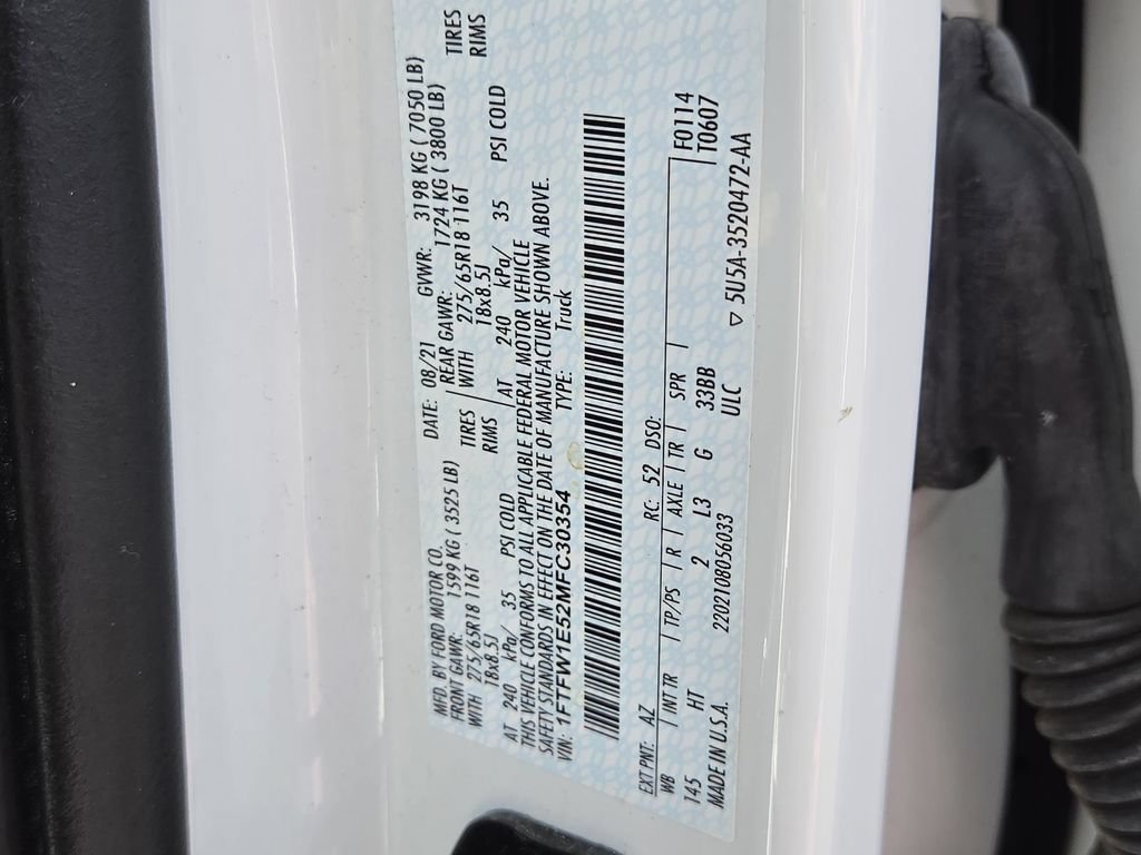 Used 2021 Ford F150 Lariat w/ Trailer Tow Package AWD/4WD image 54
