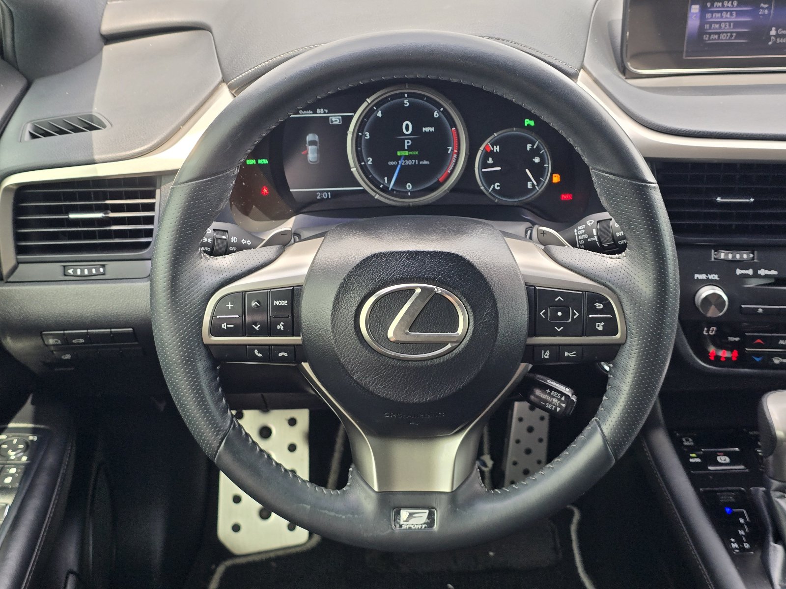 Used 2017 Lexus RX 350 F Sport w/ Accessory Package FWD image 14