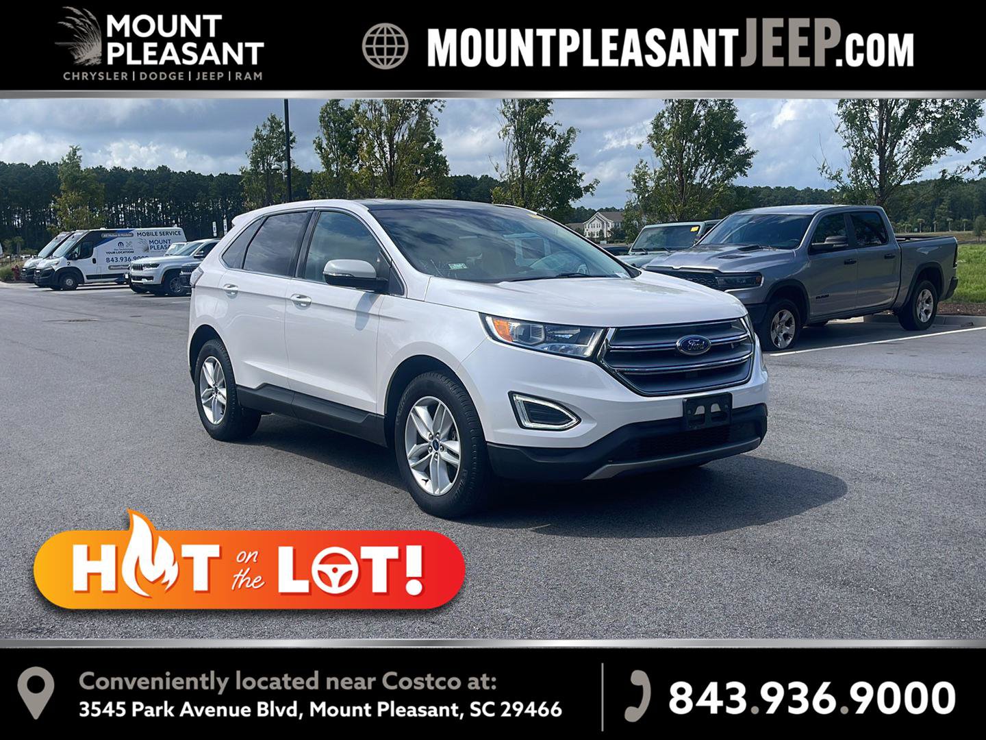 Used 2018 Ford Edge SEL w/ Equipment Group 201A