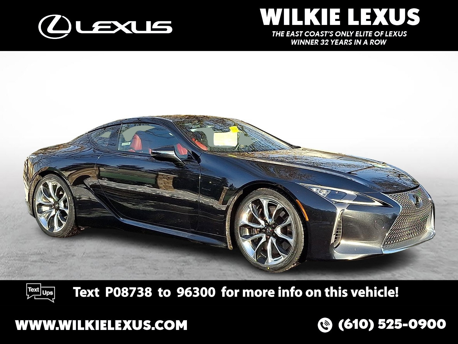 Certified 2023 Lexus LC 500 Coupe w/ Performance Package