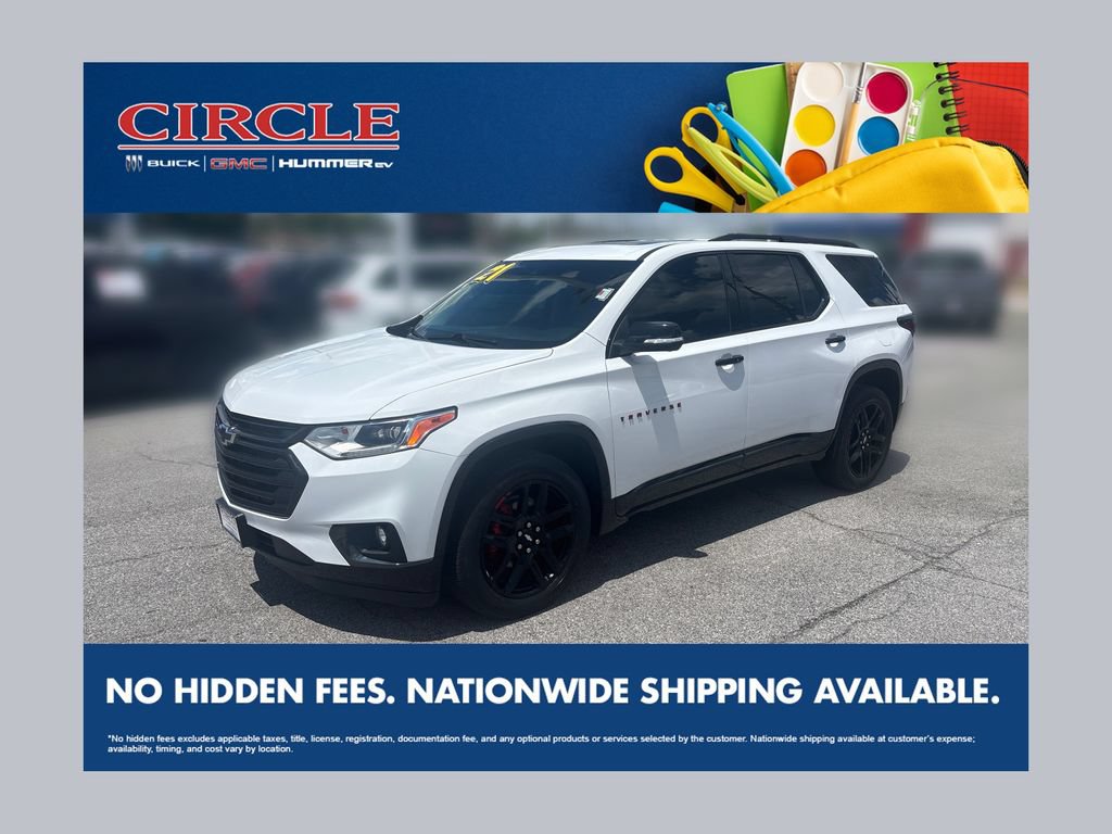 Used 2021 Chevrolet Traverse Premier w/ Redline Edition AWD/4WD image 1