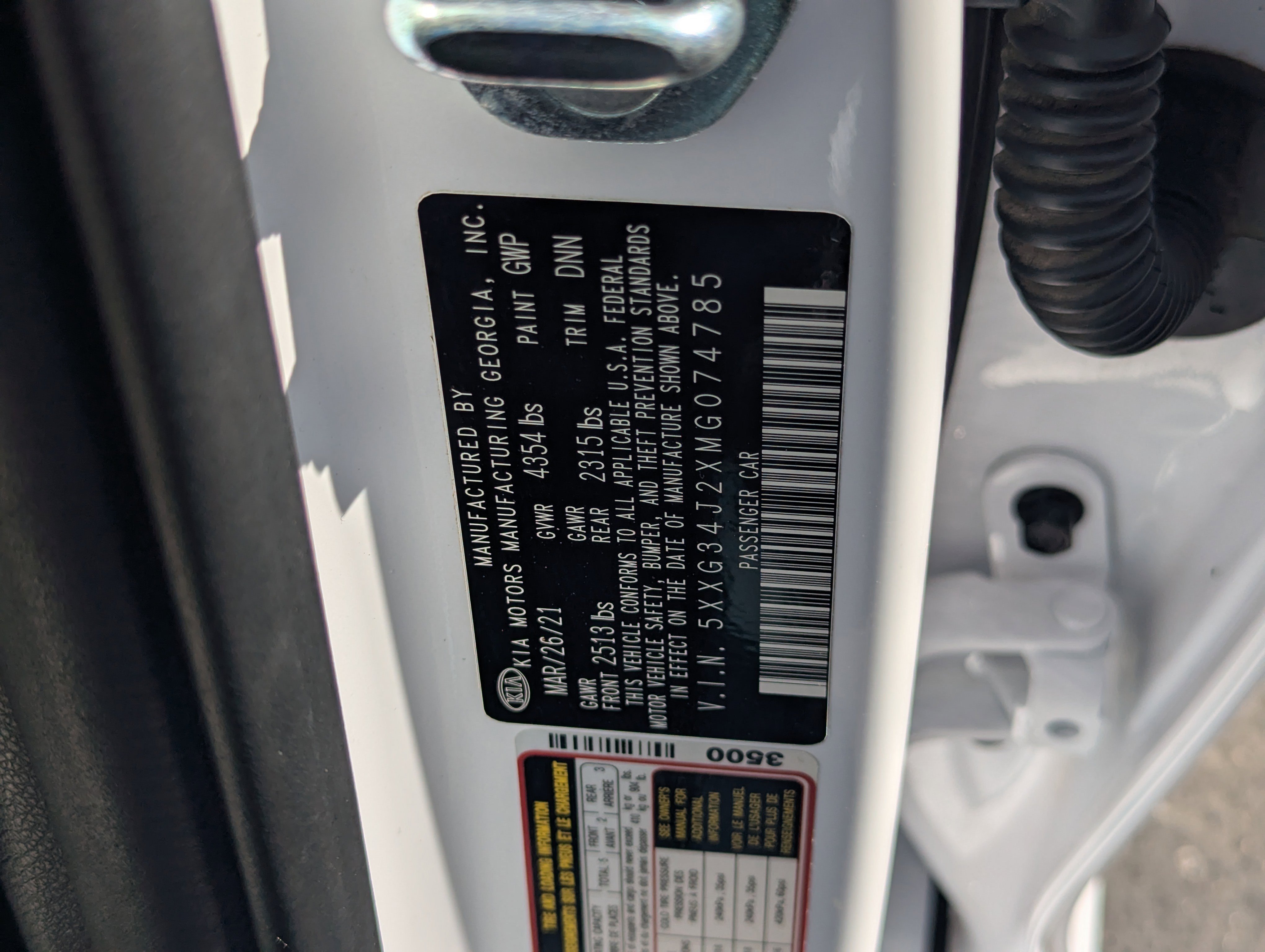 Certified 2021 Kia K5 EX w/ EX Premium Package FWD image 35