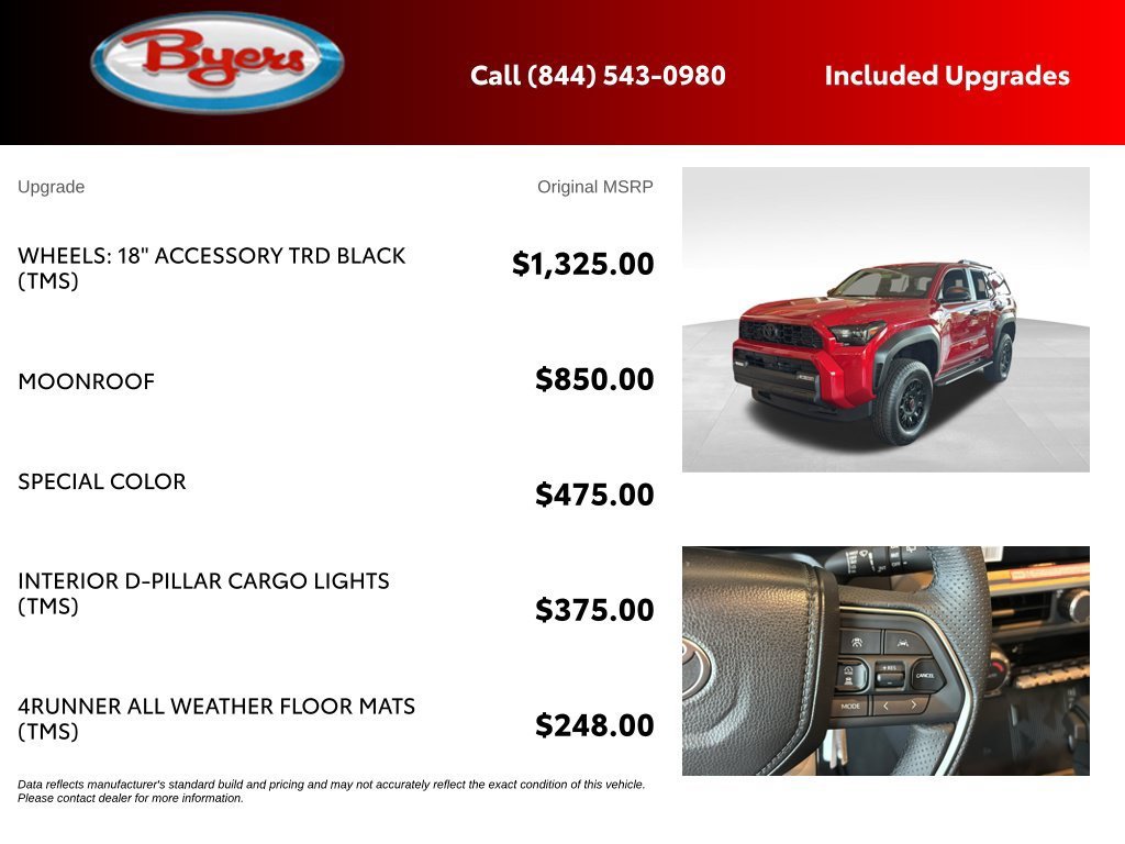 New 2026 Toyota 4Runner TRD Off-Road Premium AWD/4WD image 5