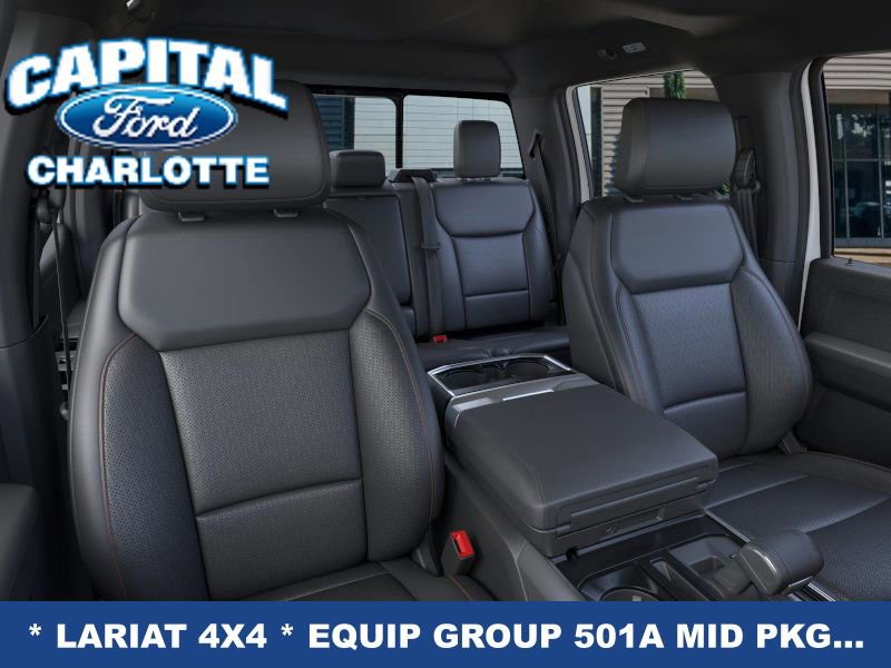 New 2025 Ford F150 Lariat w/ Equipment Group 501A Mid image 11