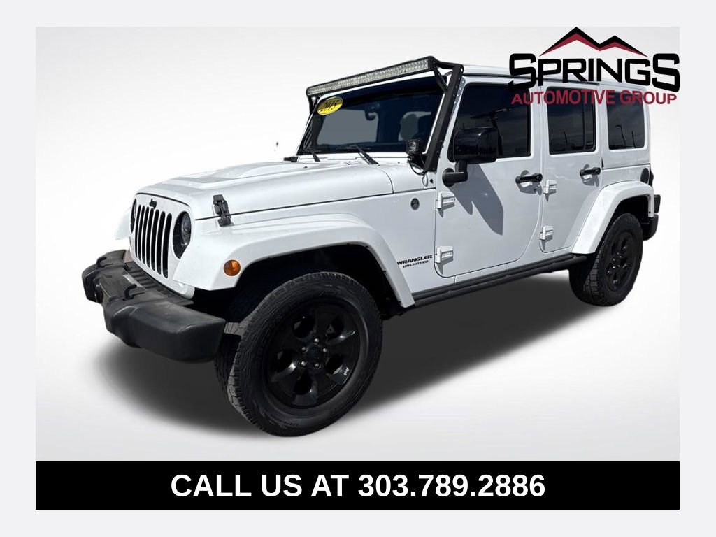 Used 2015 Jeep Wrangler Unlimited Sahara AWD/4WD 360° Tour