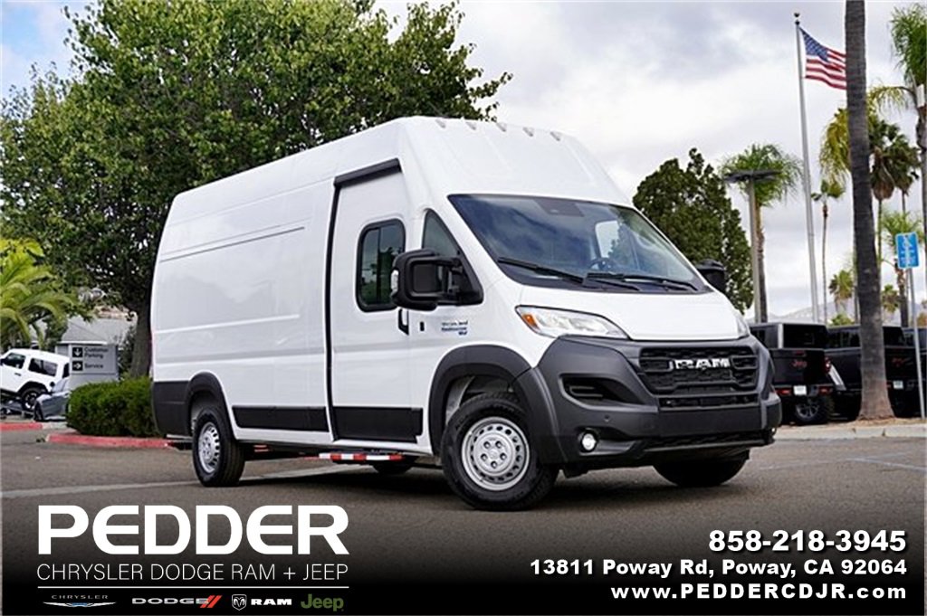 New 2024 RAM ProMaster 3500 w/ Delivery Van Package