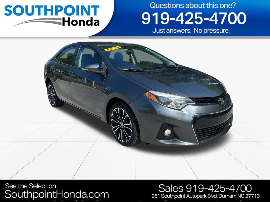 Used 2015 Toyota Corolla S