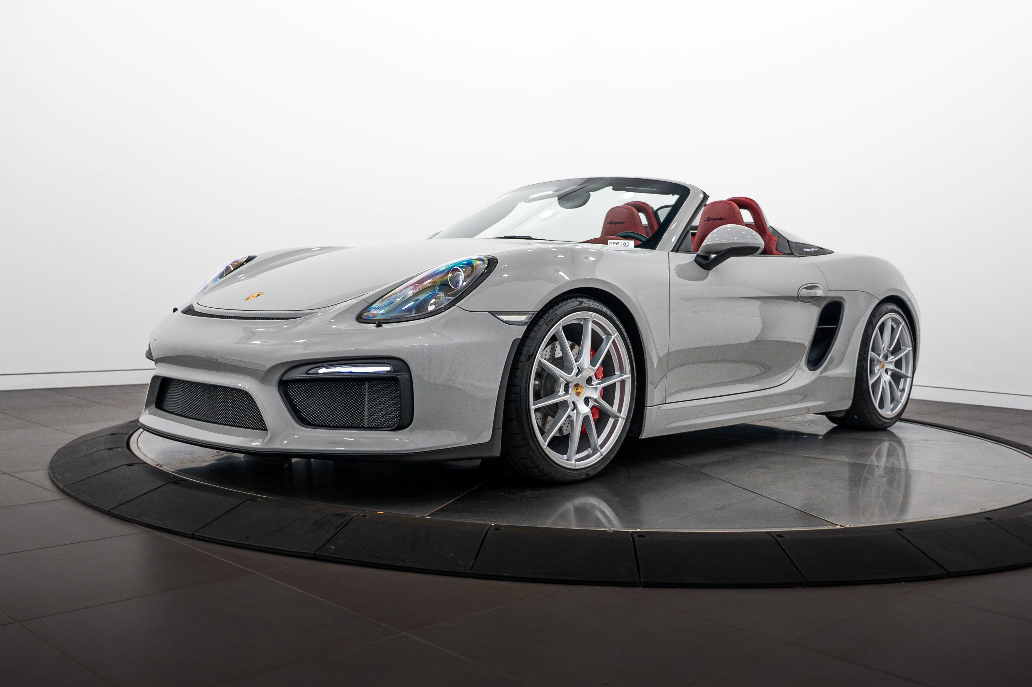 Certified 2016 Porsche Boxster Spyder