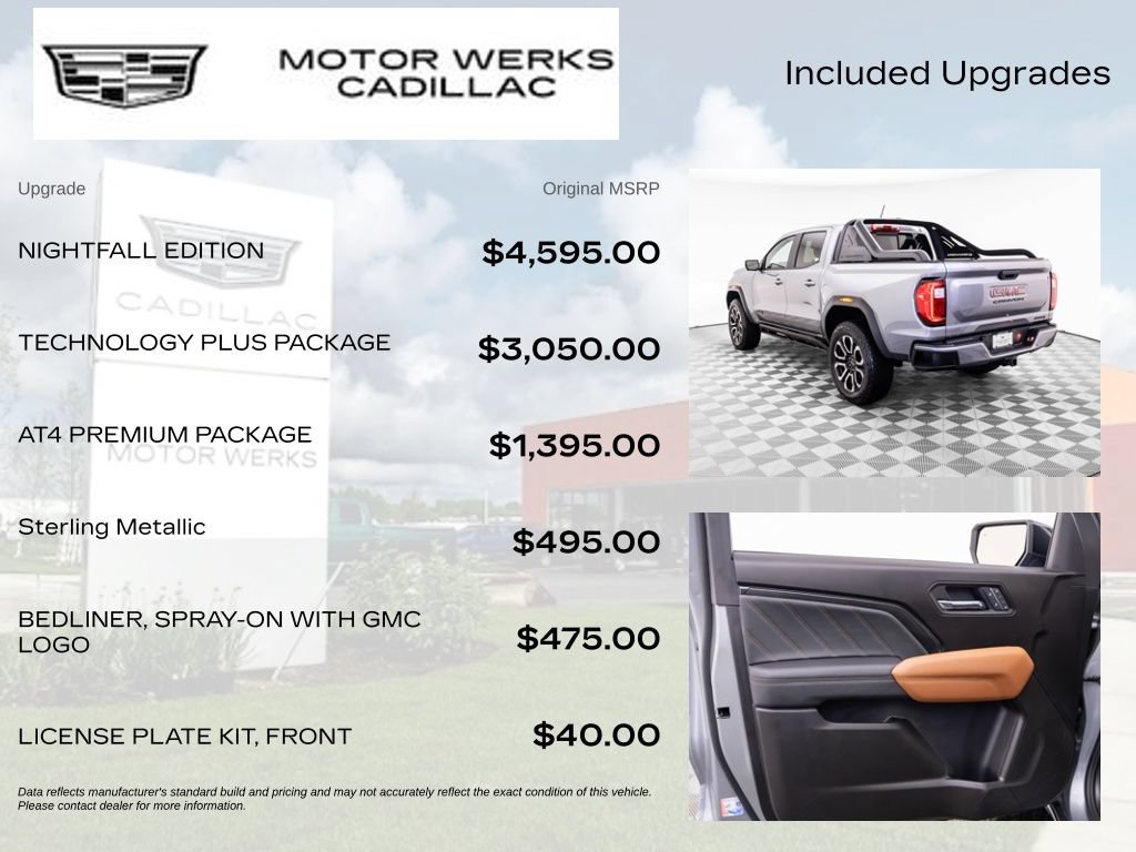 Used 2025 GMC Canyon AT4 w/ Nightfall Edition AWD/4WD image 8
