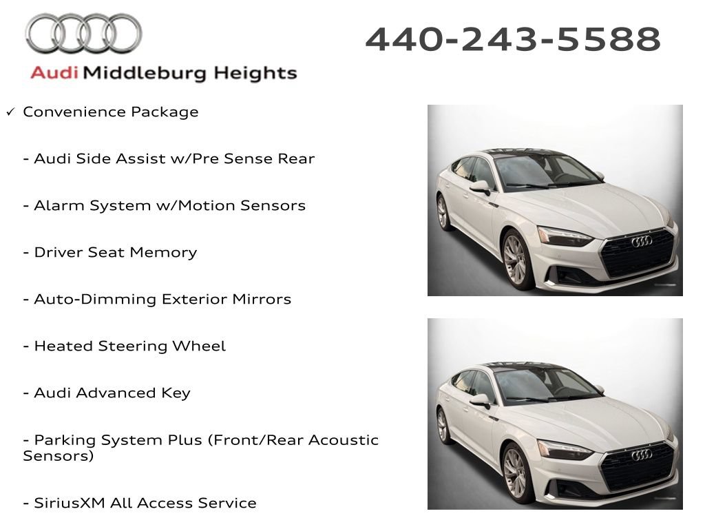 Certified 2021 Audi A5 2.0T Premium Plus w/ Premium Plus AWD/4WD image 7