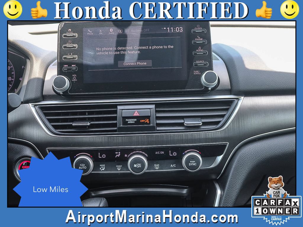 Certified 2022 Honda Accord LX image 20