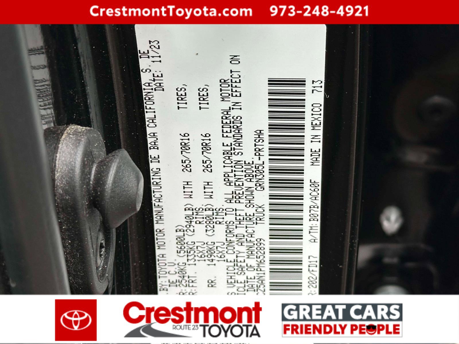Certified 2023 Toyota Tacoma TRD Off-Road image 15