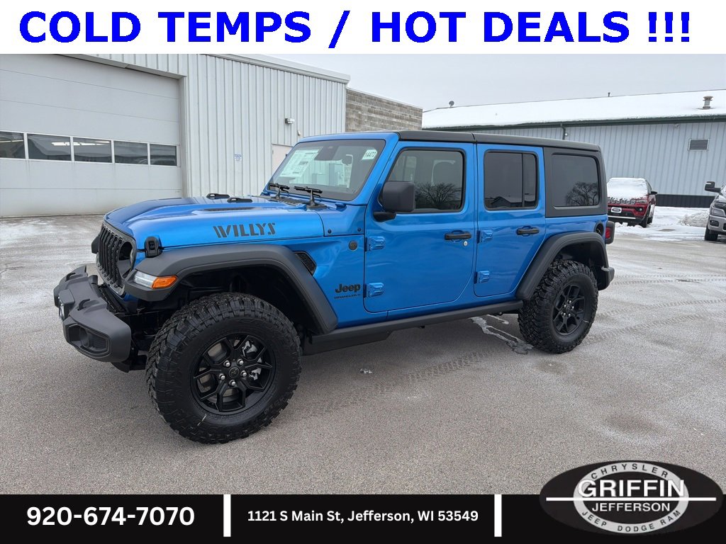 New 2026 Jeep Wrangler Willys