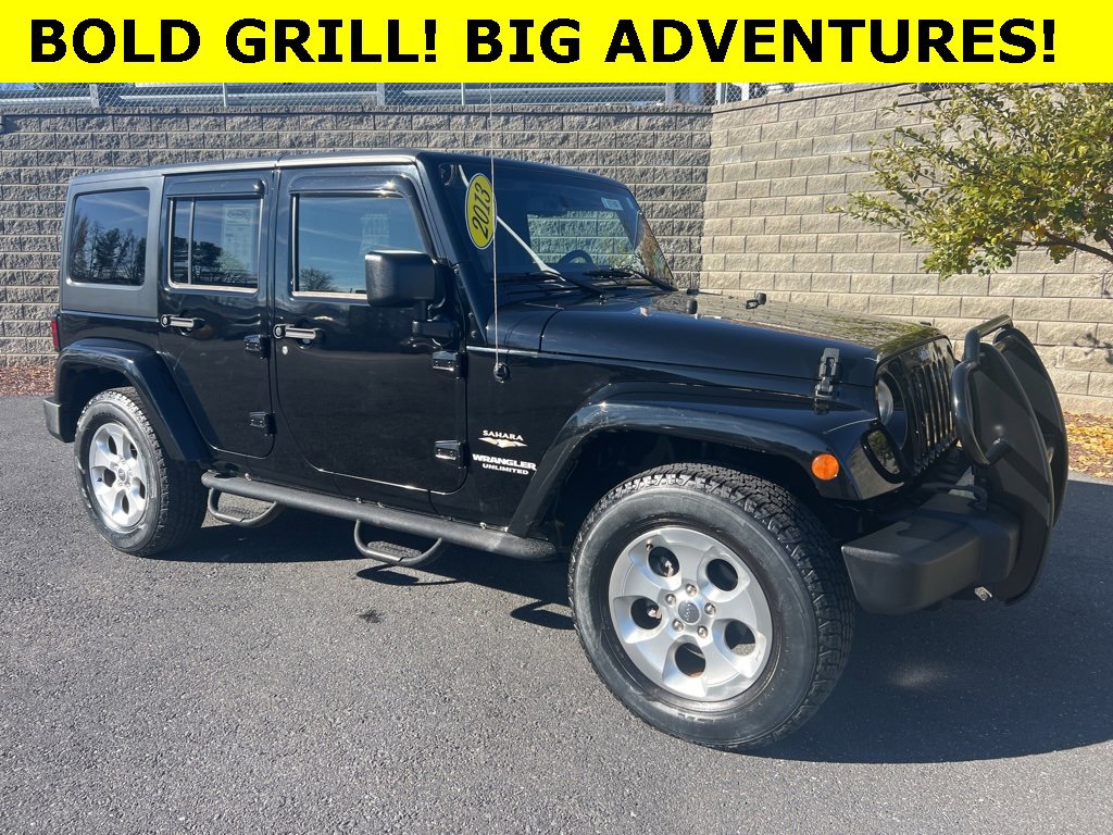 Used 2013 Jeep Wrangler Unlimited Sahara w/ Connectivity Group image 1