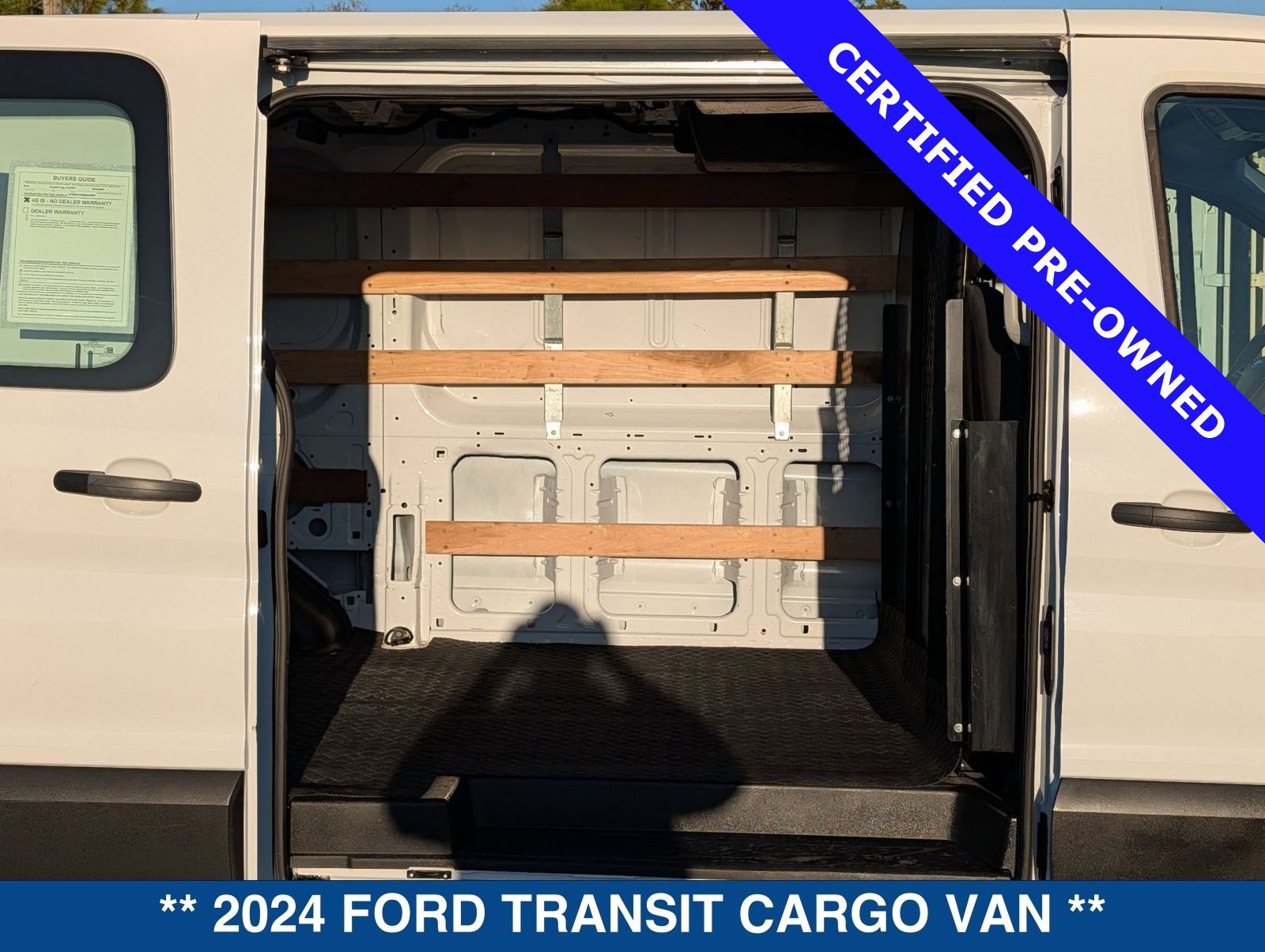 Certified 2024 Ford Transit 250 Low Roof w/ Exterior Upgrade Package RWD image 14