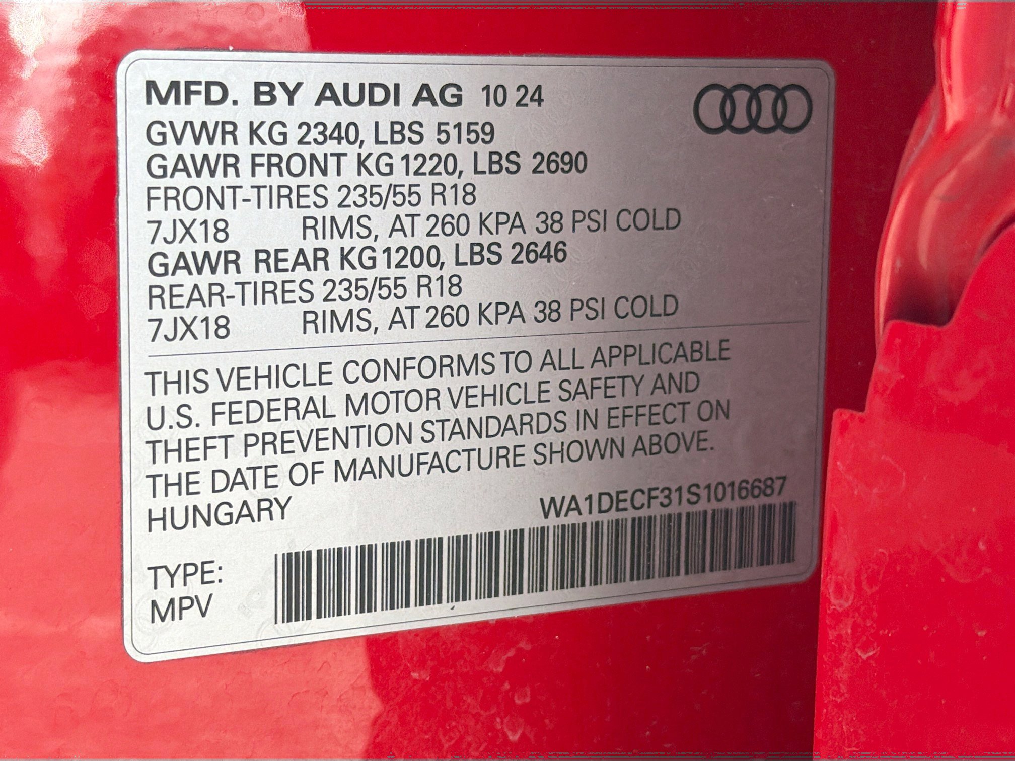 Used 2025 Audi Q3 2.0T Premium image 44