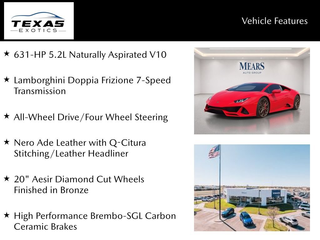 Used 2023 Lamborghini Huracan EVO AWD/4WD image 2