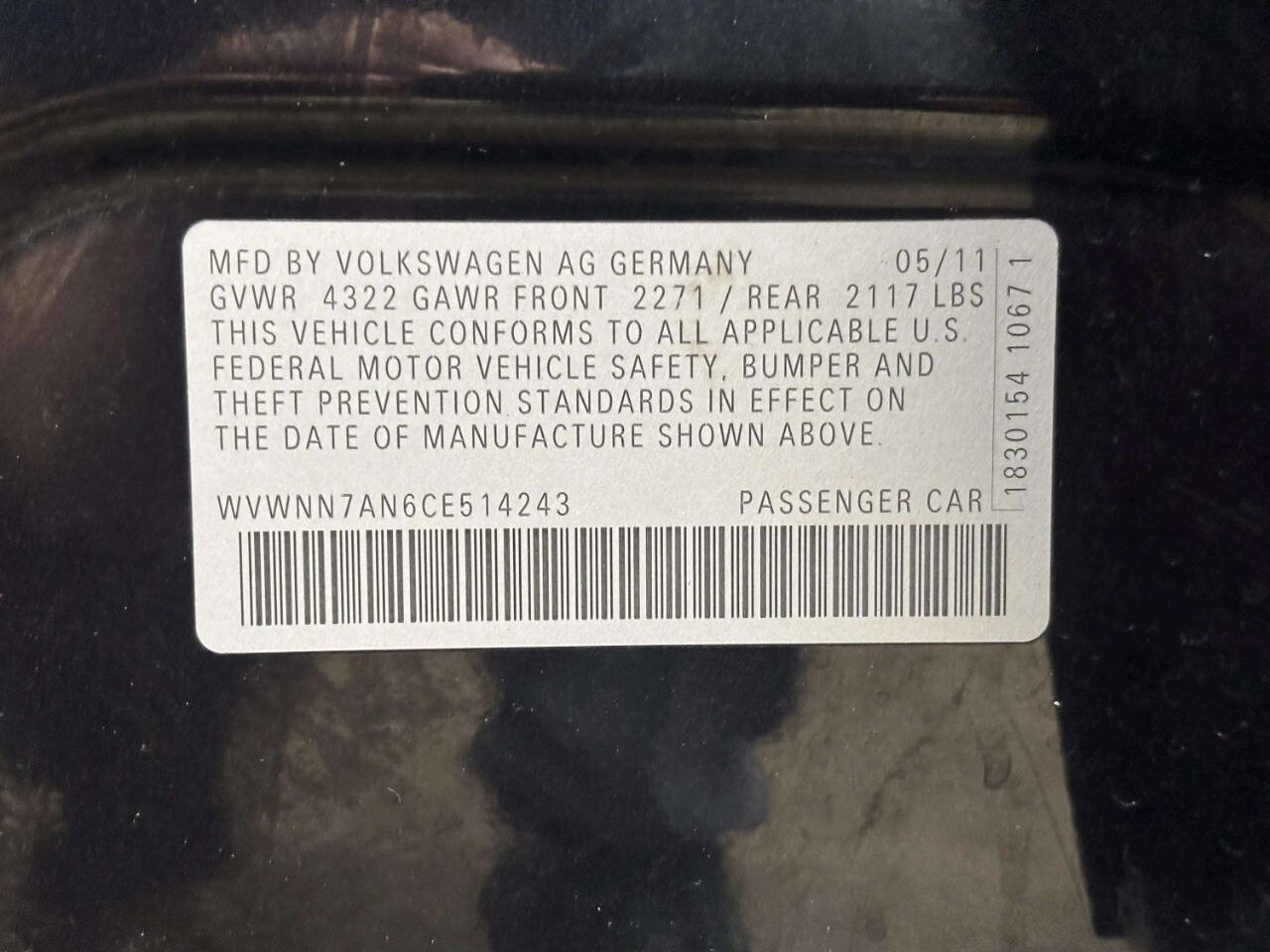 Used 2012 Volkswagen CC Sport FWD image 36