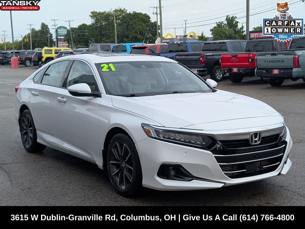 Used 2021 Honda Accord EX-L