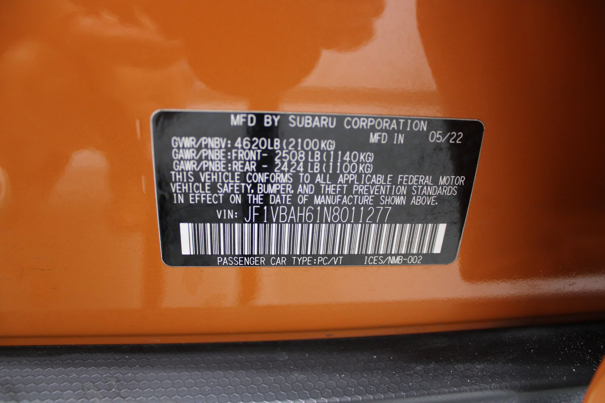 Used 2022 Subaru WRX Premium AWD/4WD image 43