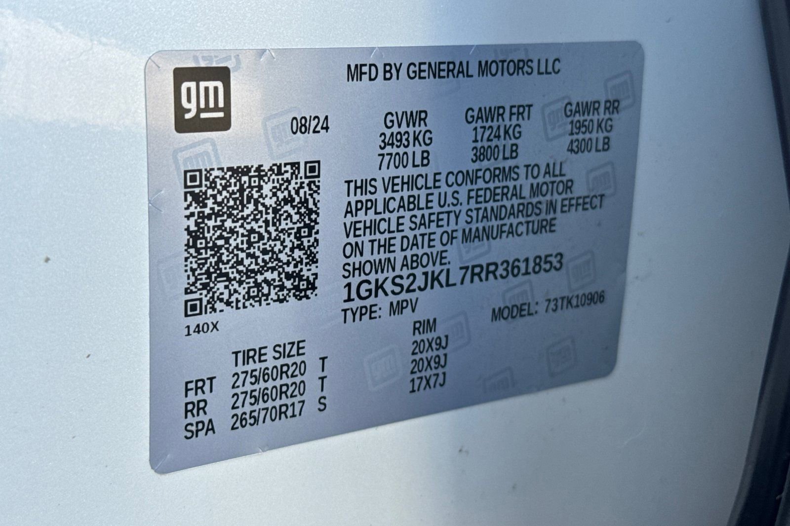 Used 2024 GMC Yukon XL Denali w/ LPO, Floor Liner Package image 50