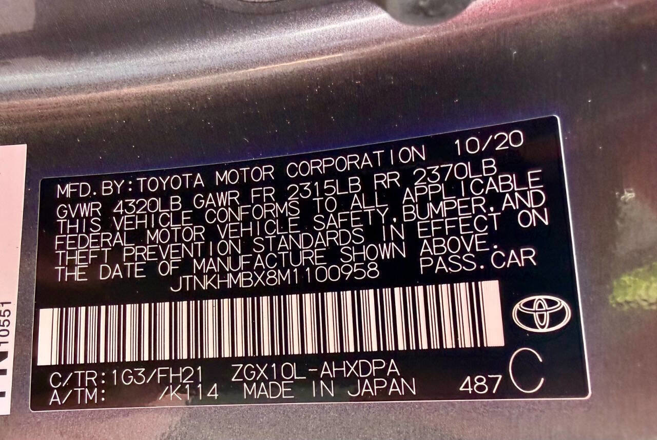Used 2021 Toyota C-HR LE FWD image 41