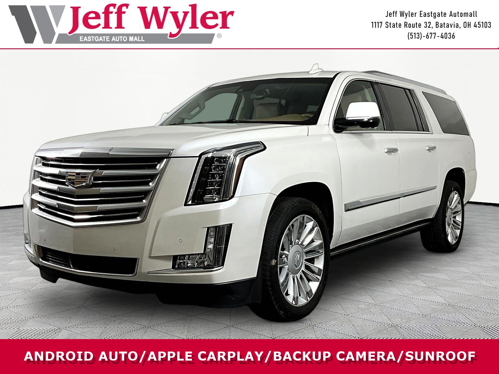 Used 2016 Cadillac Escalade ESV Platinum AWD/4WD video 1