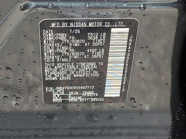 New 2025 Nissan Armada PRO-4X image 22