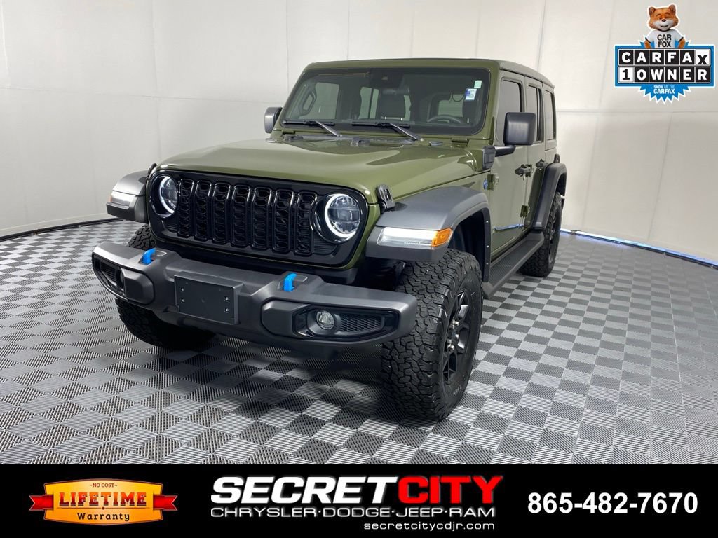 Used 2024 Jeep Wrangler Unlimited AWD/4WD image 3