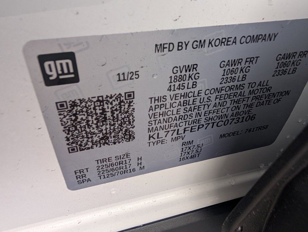 New 2026 Chevrolet Trax LS w/ LS Convenience Package image 22