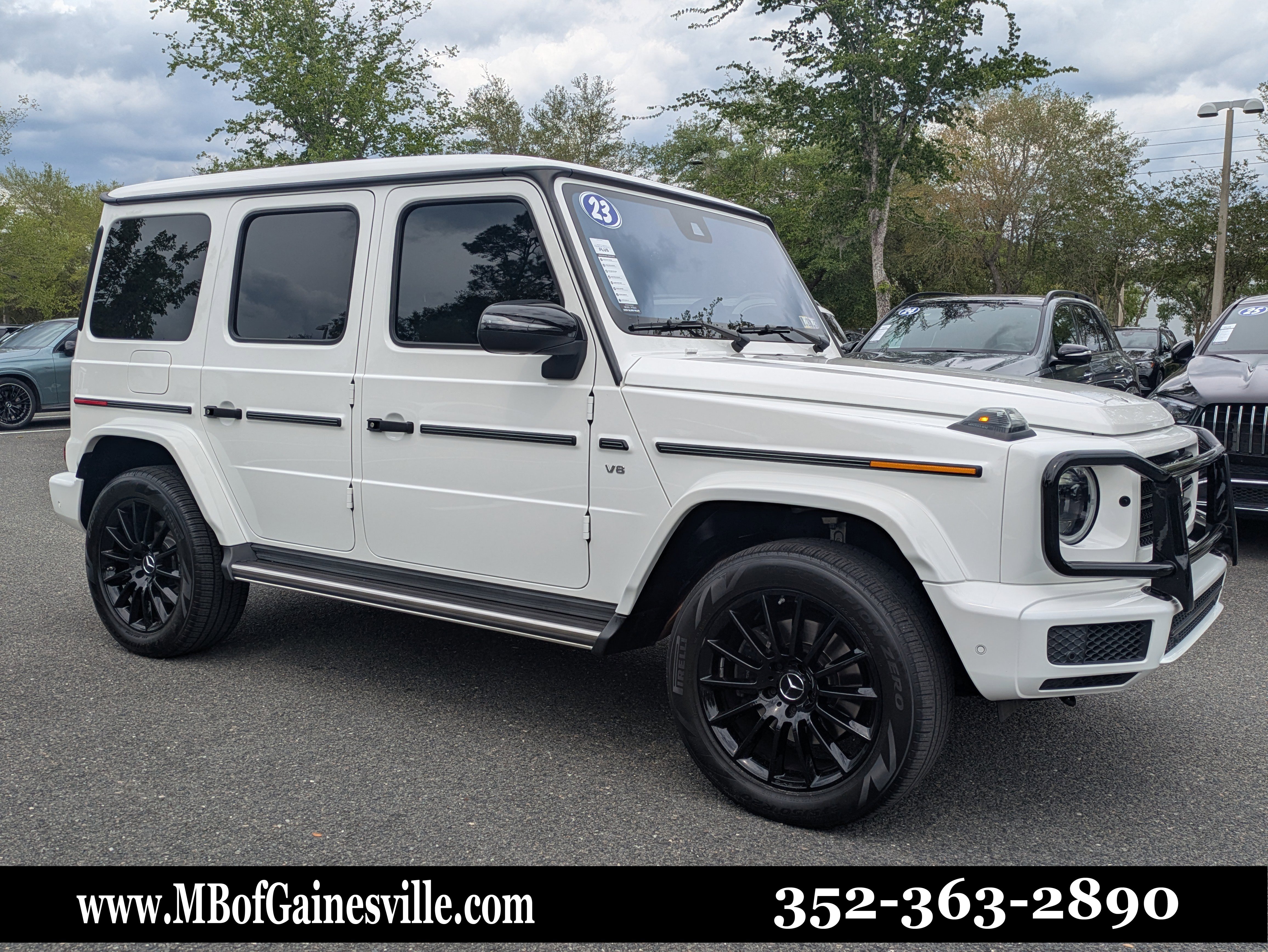 Certified 2023 Mercedes-Benz G 550 w/ G Manufaktur Interior Package