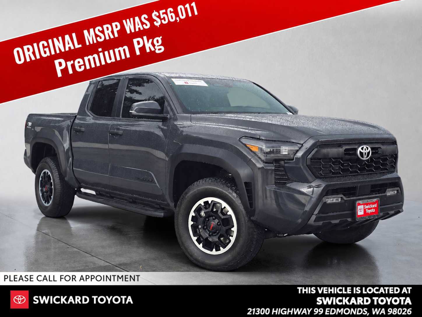Used 2024 Toyota Tacoma TRD Off-Road w/ TRD Off Road Premium Package AWD/4WD image 1