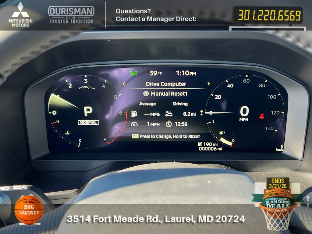 New 2026 Mitsubishi Outlander LE image 11