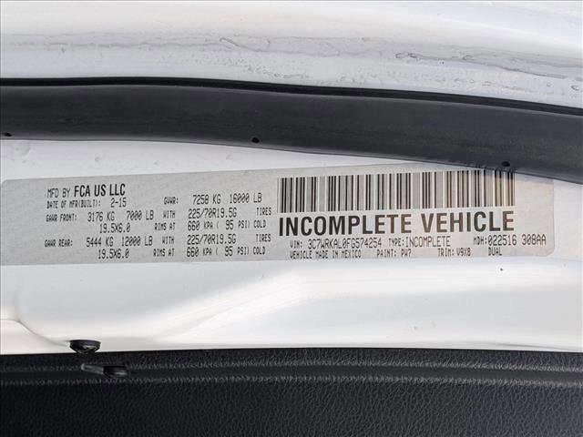 Used 2015 RAM 4500 Tradesman w/ Max Tow Package RWD image 20