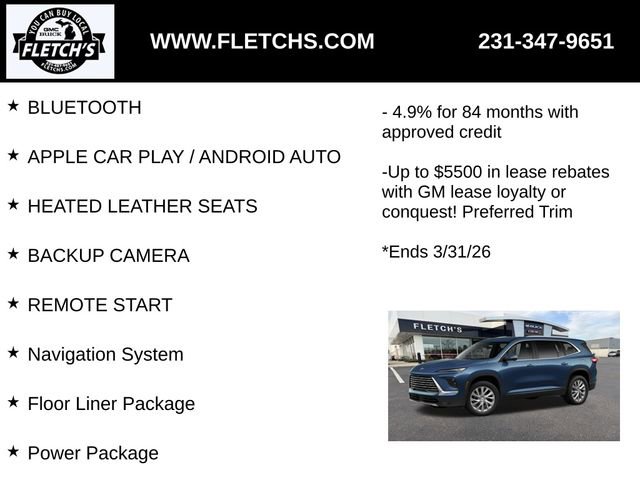 New 2026 Buick Enclave Preferred w/ Power Package image 2