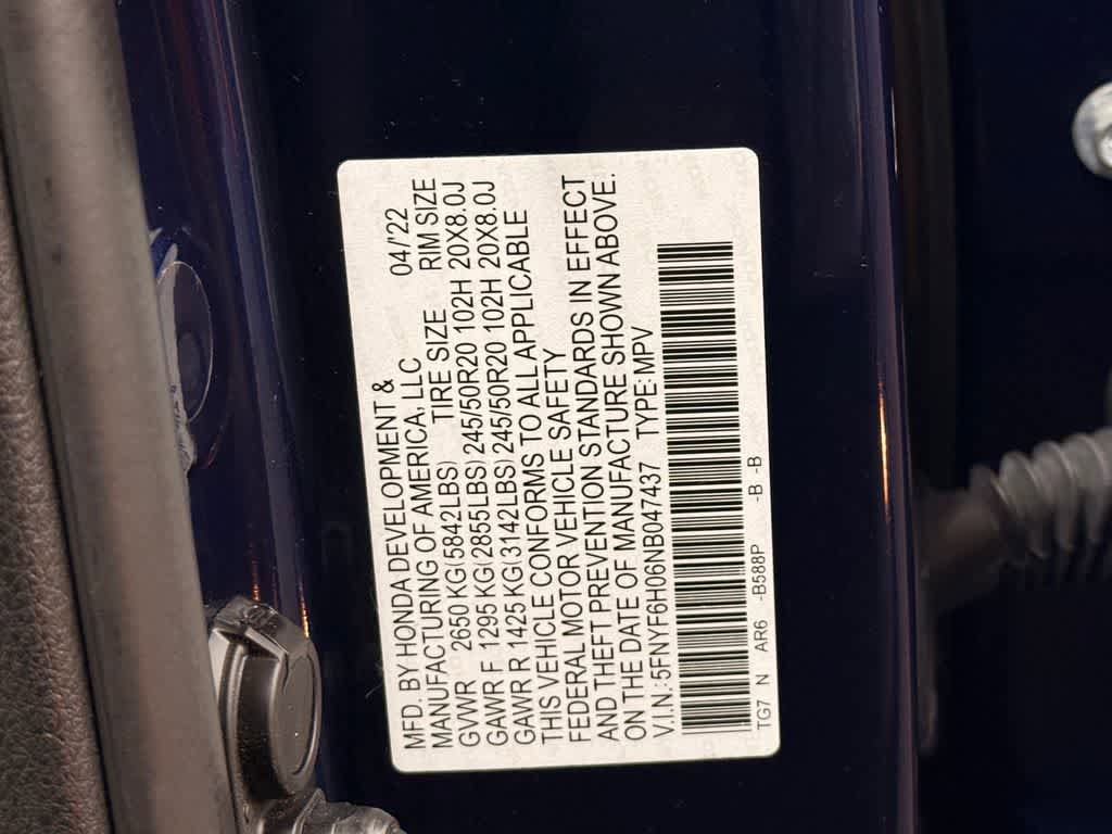 Used 2022 Honda Pilot Elite image 21