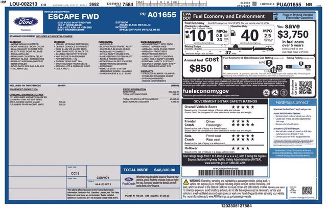 Used 2023 Ford Escape SE FWD image 11
