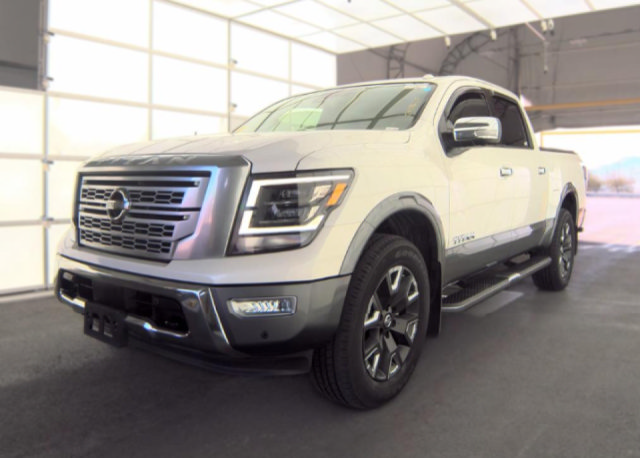 Certified 2021 Nissan Titan Platinum Reserve w/ Moonroof Package AWD/4WD image 1