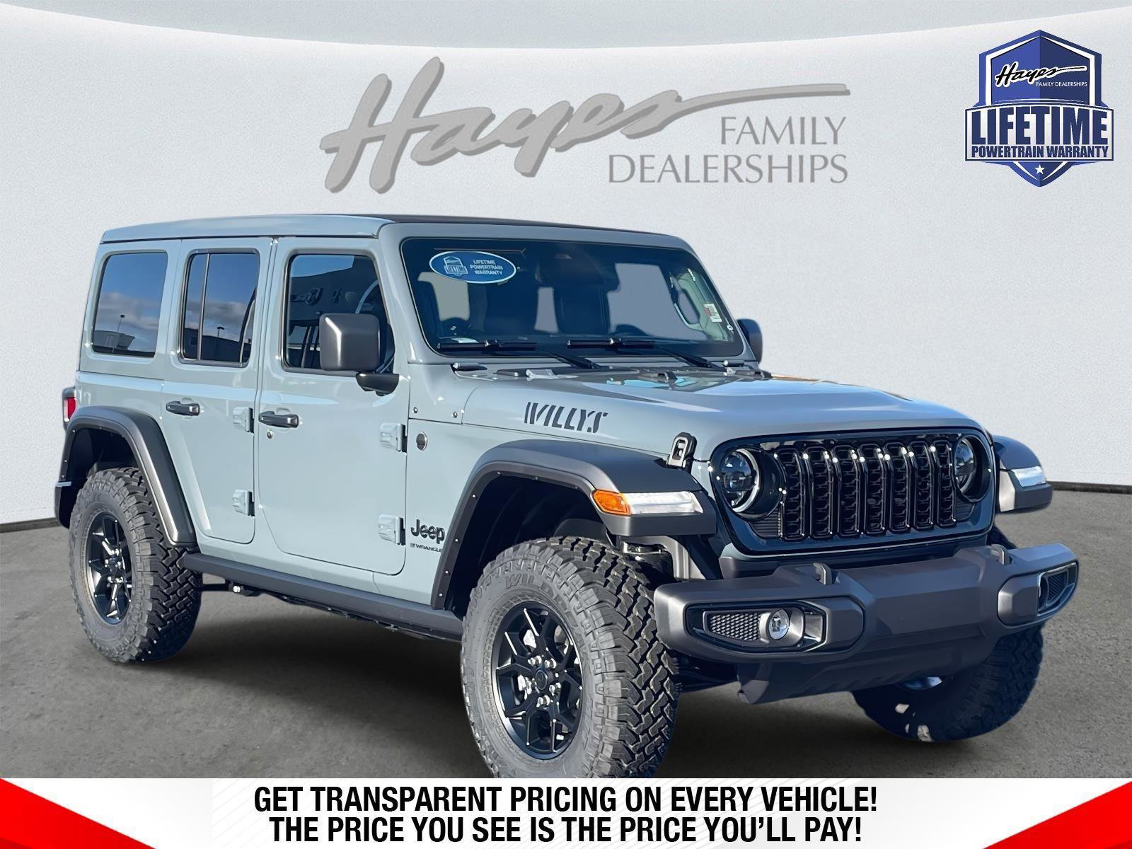 New 2026 Jeep Wrangler Willys