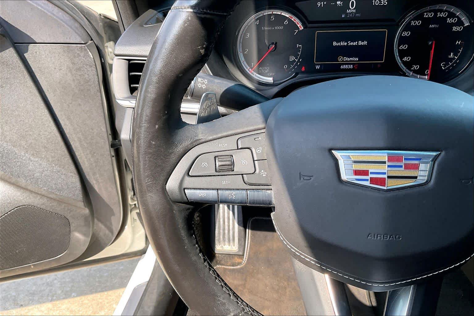 Used 2023 Cadillac CT4 V w/ Climate Package RWD image 23
