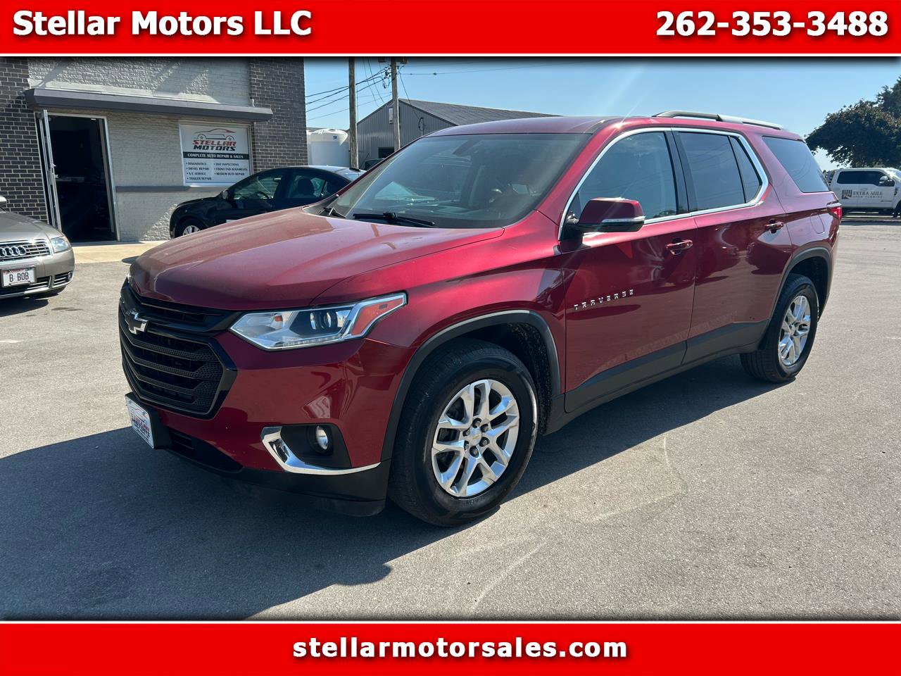 Used 2018 Chevrolet Traverse LT w/ LPO, Black Accent Package