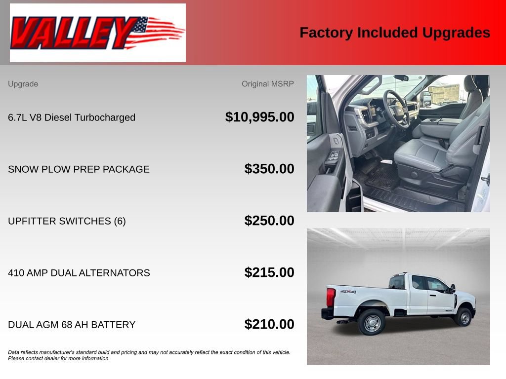New 2026 Ford F250 XL w/ Snow Plow Prep Package AWD/4WD image 4