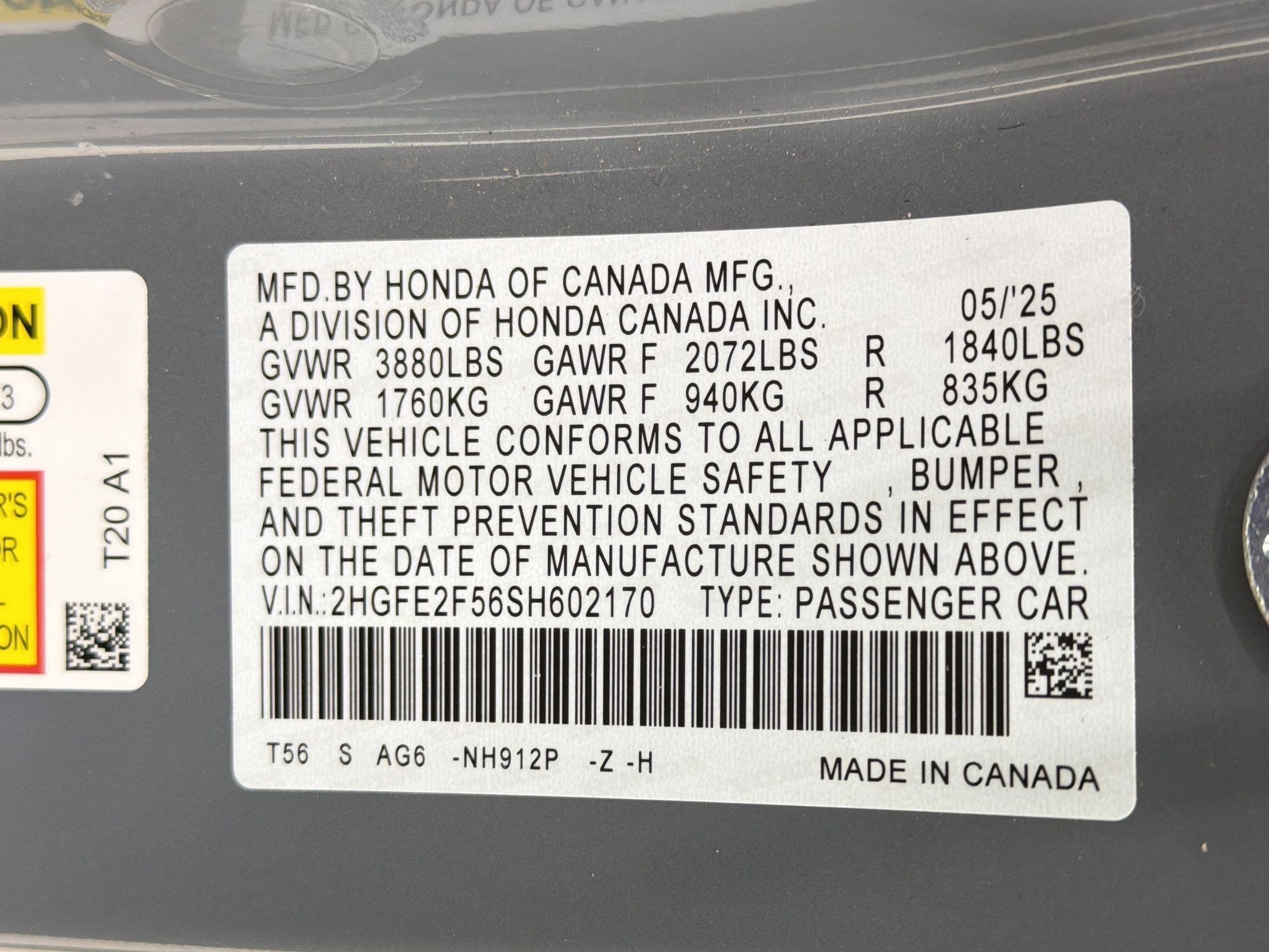 Used 2025 Honda Civic Sport image 19