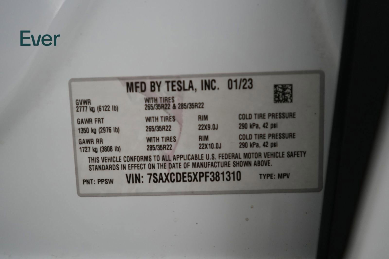 Used 2023 Tesla Model X AWD/4WD image 27