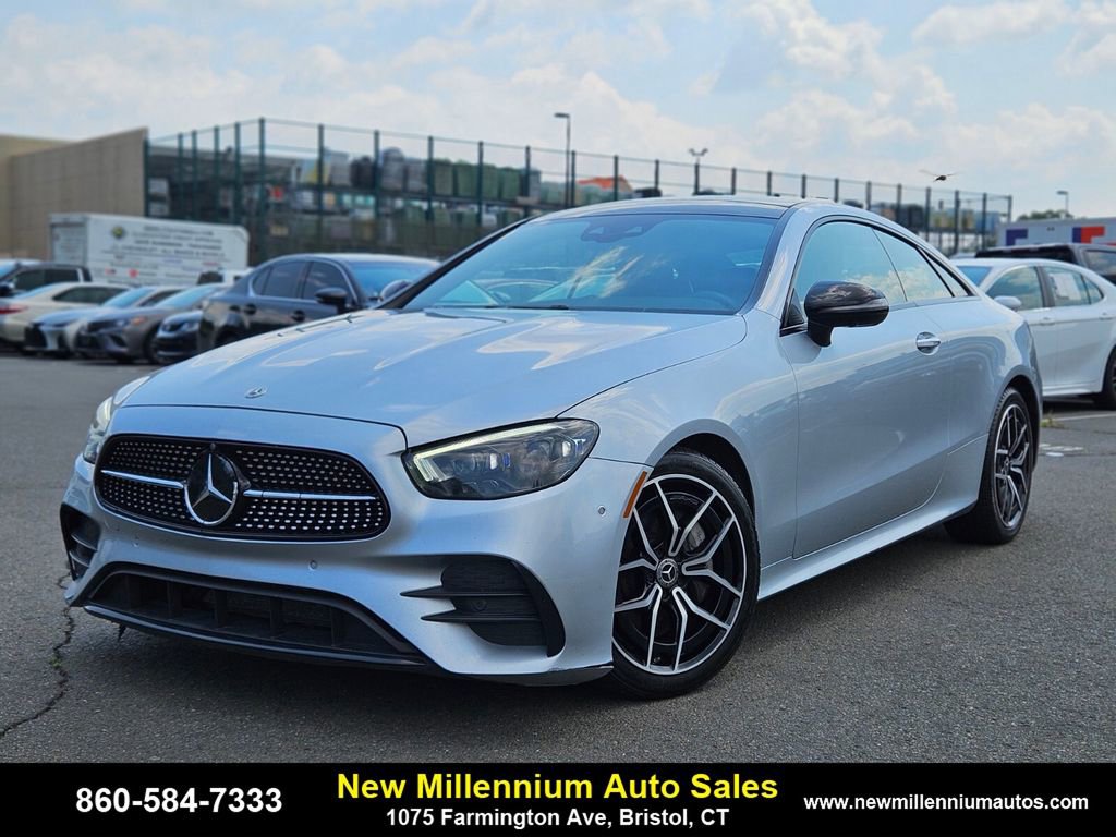 Used 2021 Mercedes-Benz E 450 4MATIC Coupe w/ AMG Line