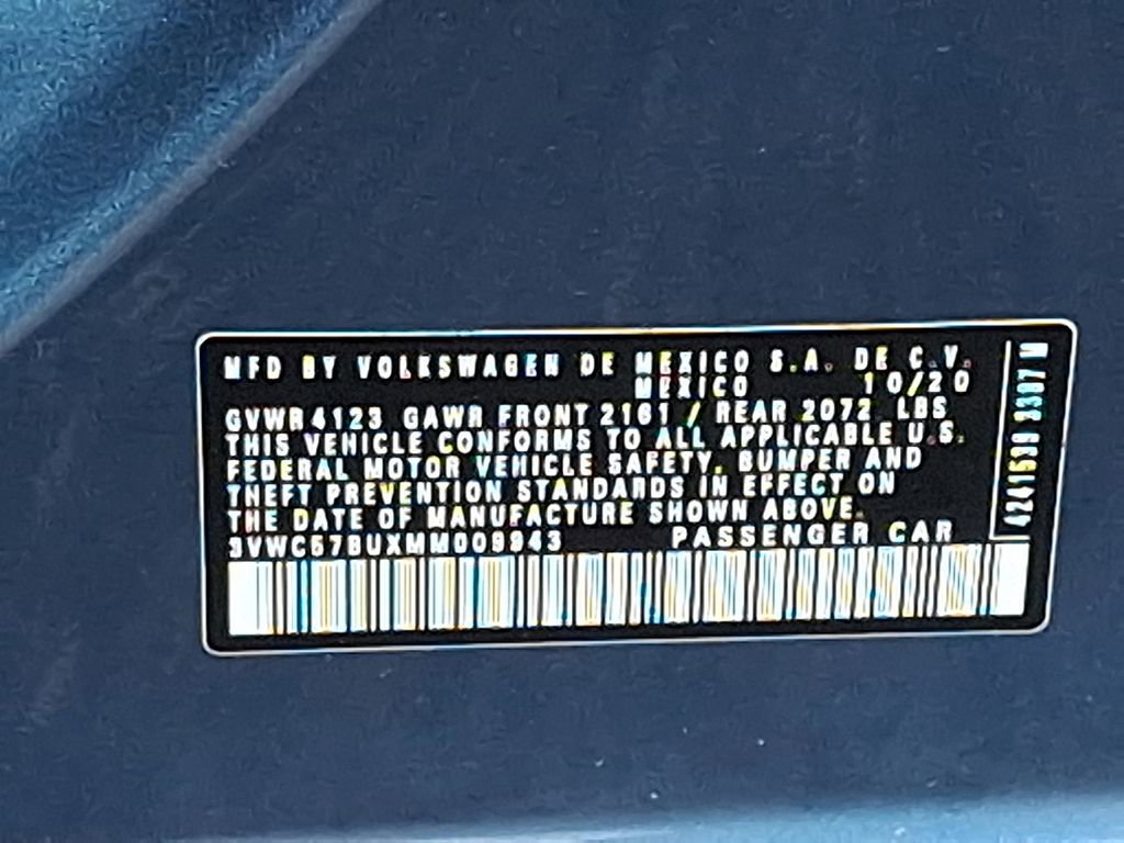 Certified 2021 Volkswagen Jetta S image 25