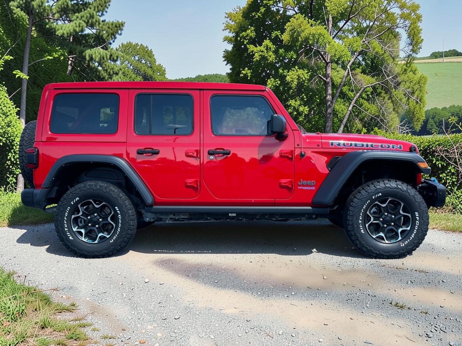 Used 2021 Jeep Wrangler Unlimited Rubicon 4xe w/ Steel Bumper Group AWD/4WD image 9
