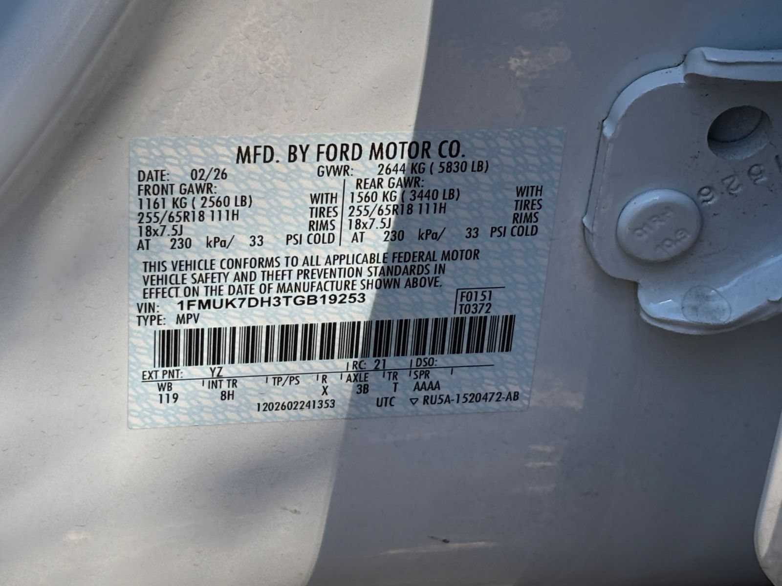 Used 2026 Ford Explorer Active RWD image 29
