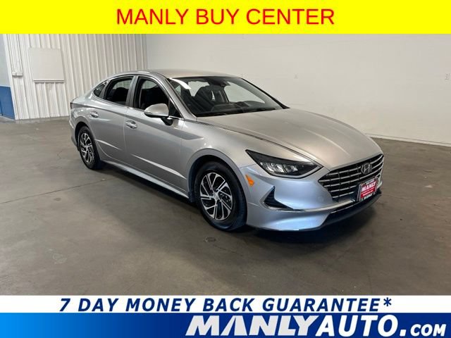 Used 2021 Hyundai Sonata Blue FWD image 1
