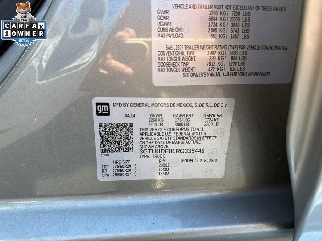 Used 2024 GMC Sierra 1500 SLT w/ SLT Premium Package AWD/4WD image 24